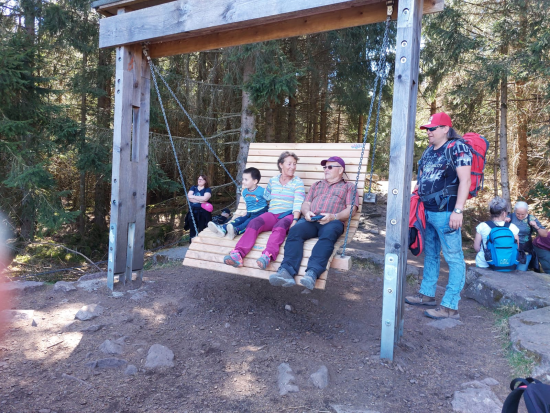 Wanderung mit Übernachtung, 
Hochmoor Kaltenbronn,
12. April 2025